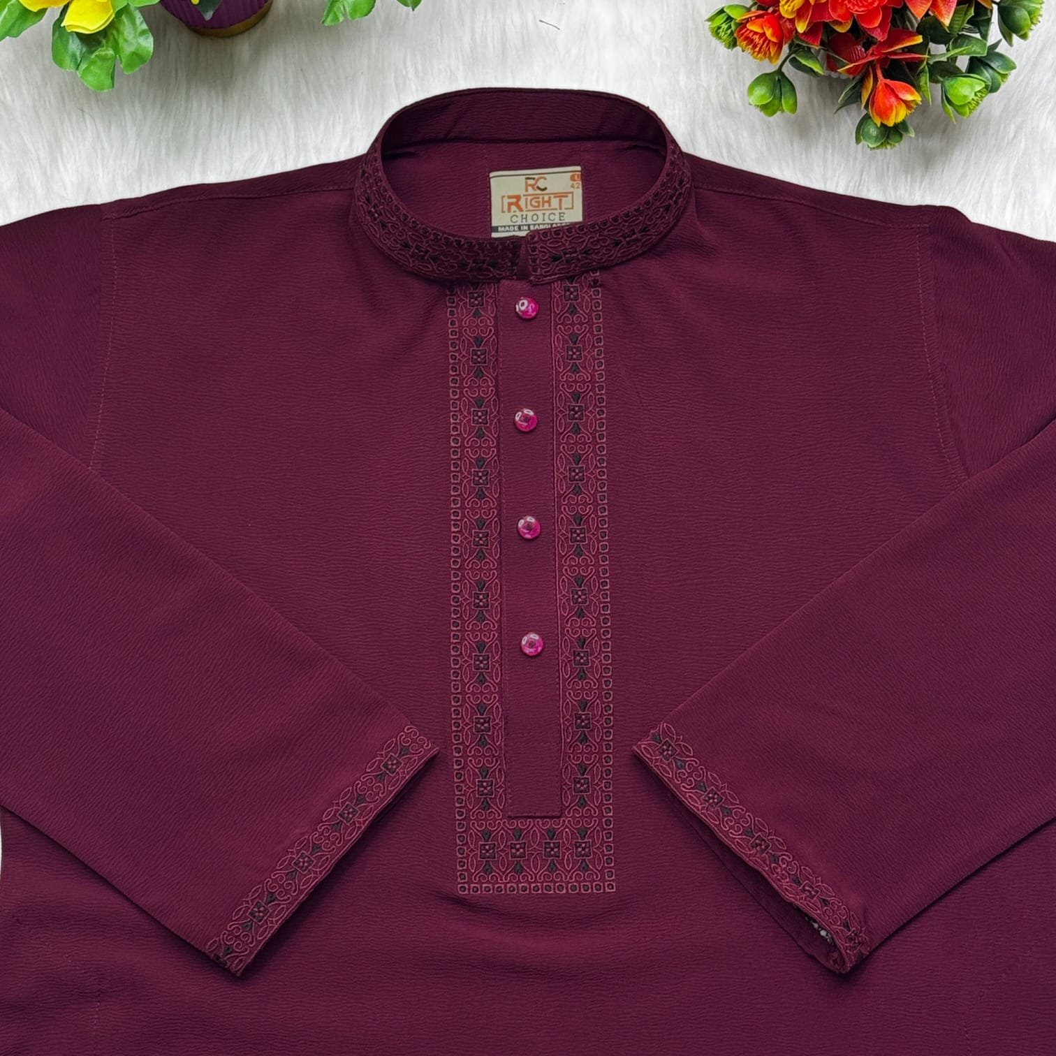 China Jafran Stretch Panjabi Code -Round -02 - Image 2