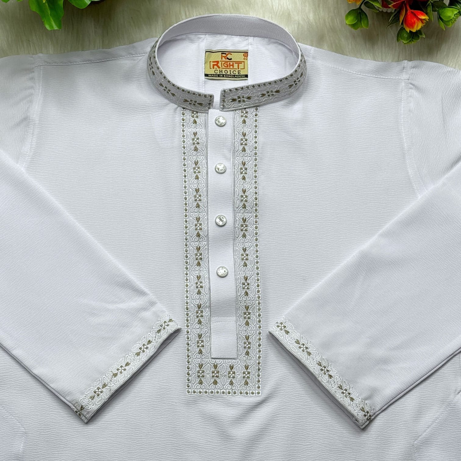 China Jafran Stretch Panjabi Code -Round -01 - Image 2