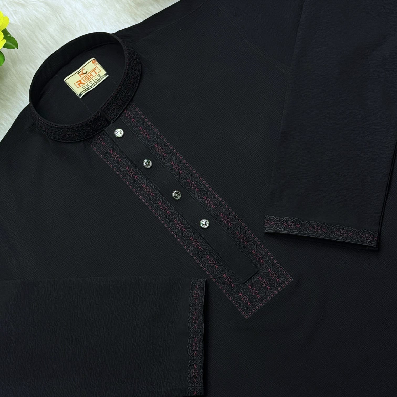 China Jafran Stretch Panjabi Code -Round -04